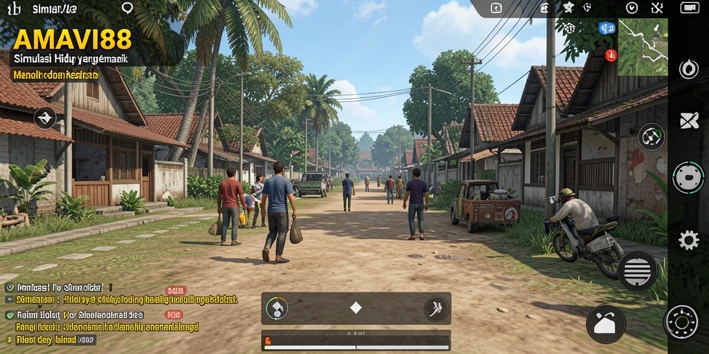 Tampilkan gameplay menarik dari AMAVI88 dalam simulasi hidup.