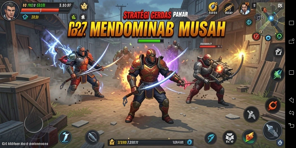 Tampilan permainan N32 dengan strategi mendalam dan grafis yang memukau.