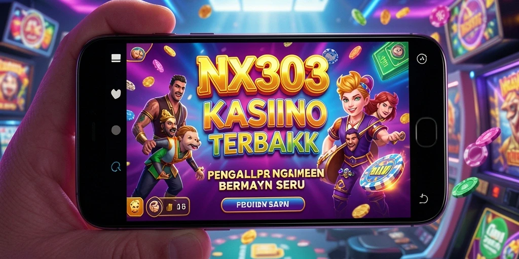 Tampilan gameplay Kasino yang menarik dalam NX303 yang memukau.