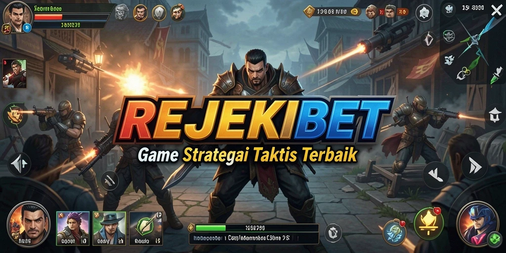Tampilan epik dari pertempuran strategi di REJEKIBET.