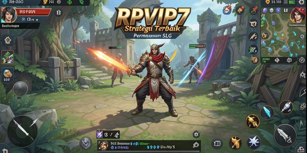 Tampilan gameplay RPVIP7 yang menegangkan dalam pertempuran strategis.