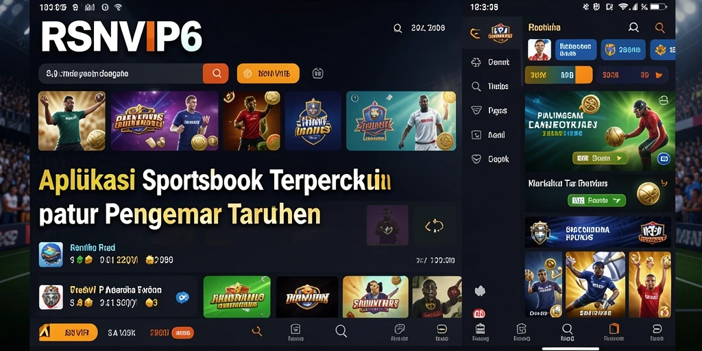 Tangkapan layar RSNVIP6 menampilkan antarmuka taruhan yang menarik dan informatif.