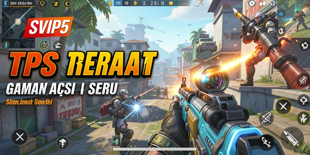 Tangkapan layar gameplay SVIP5 yang menampilkan aksi seru di lapangan tempur.