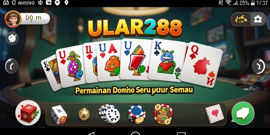 Tampilan utama gameplay ULAR288 yang seru dan menarik.