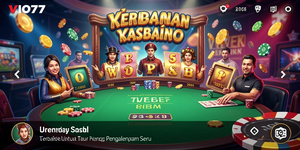 Tampilan menarik dari gameplay Kasino VIO77 yang penuh aksi.